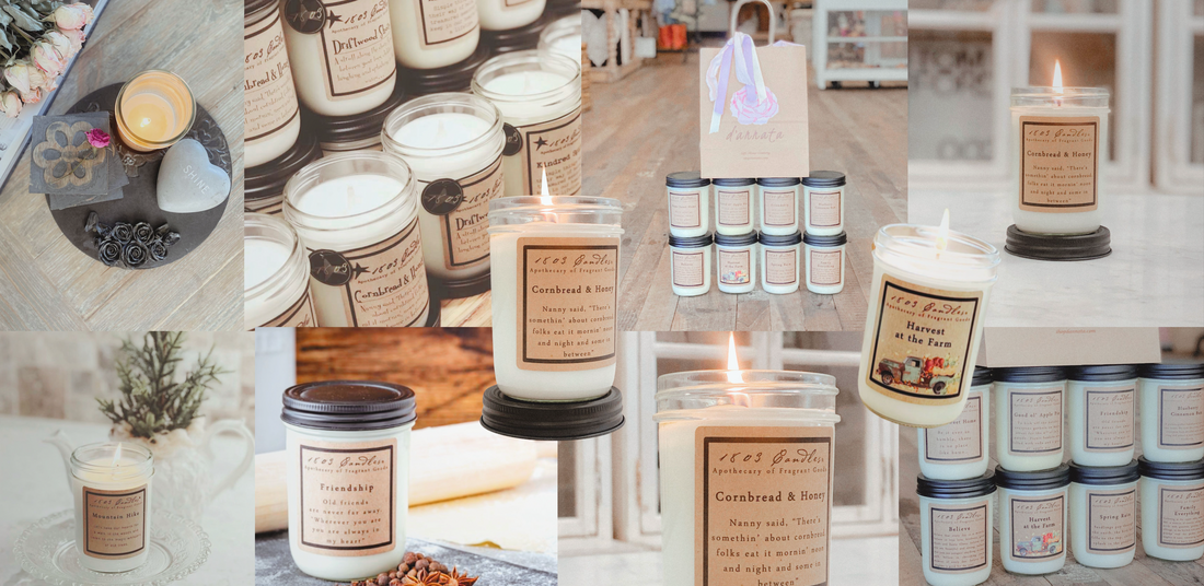 Discovering the Warmth of Home with 1803 Candles at d'annata