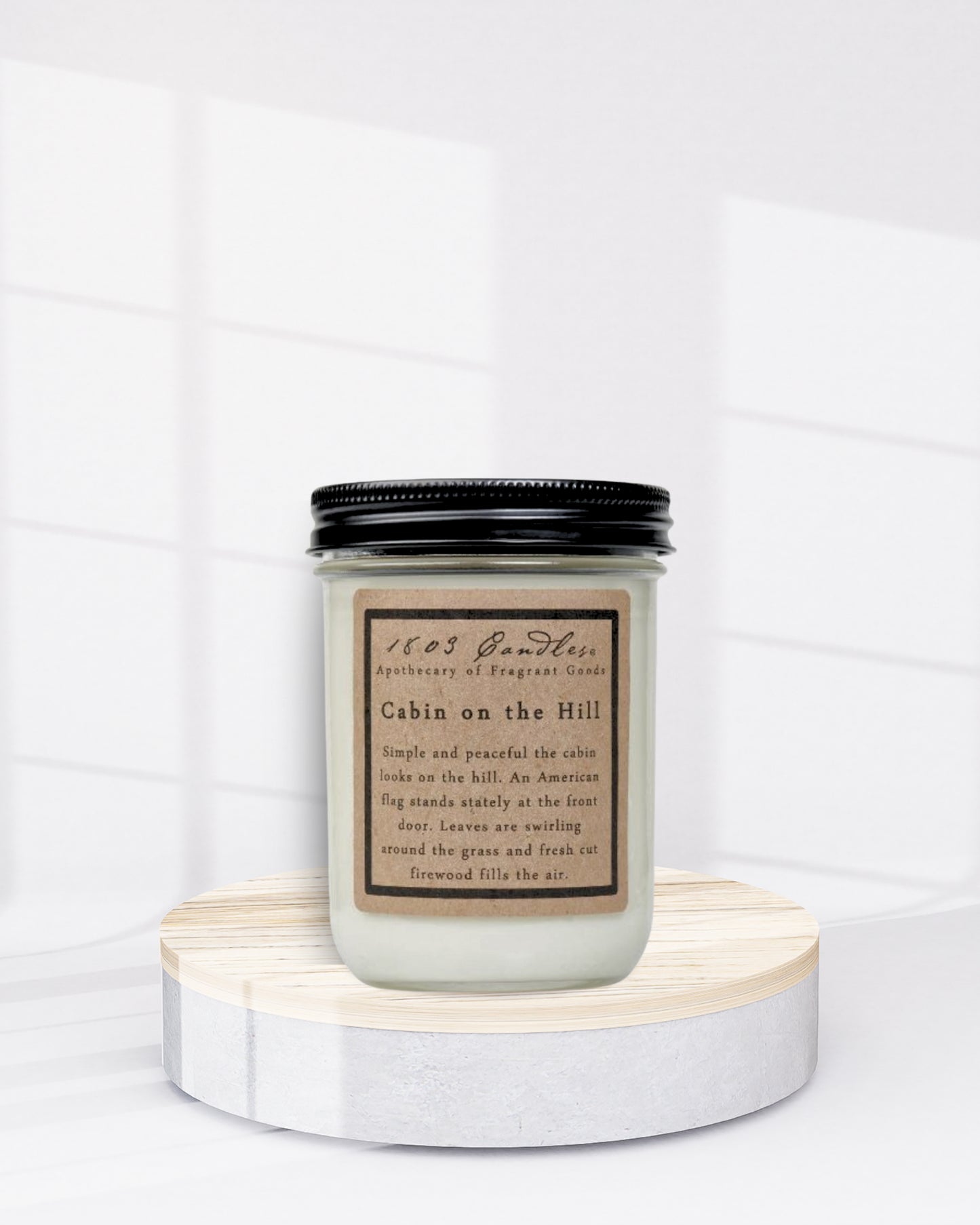 Cabin on the Hill Candle