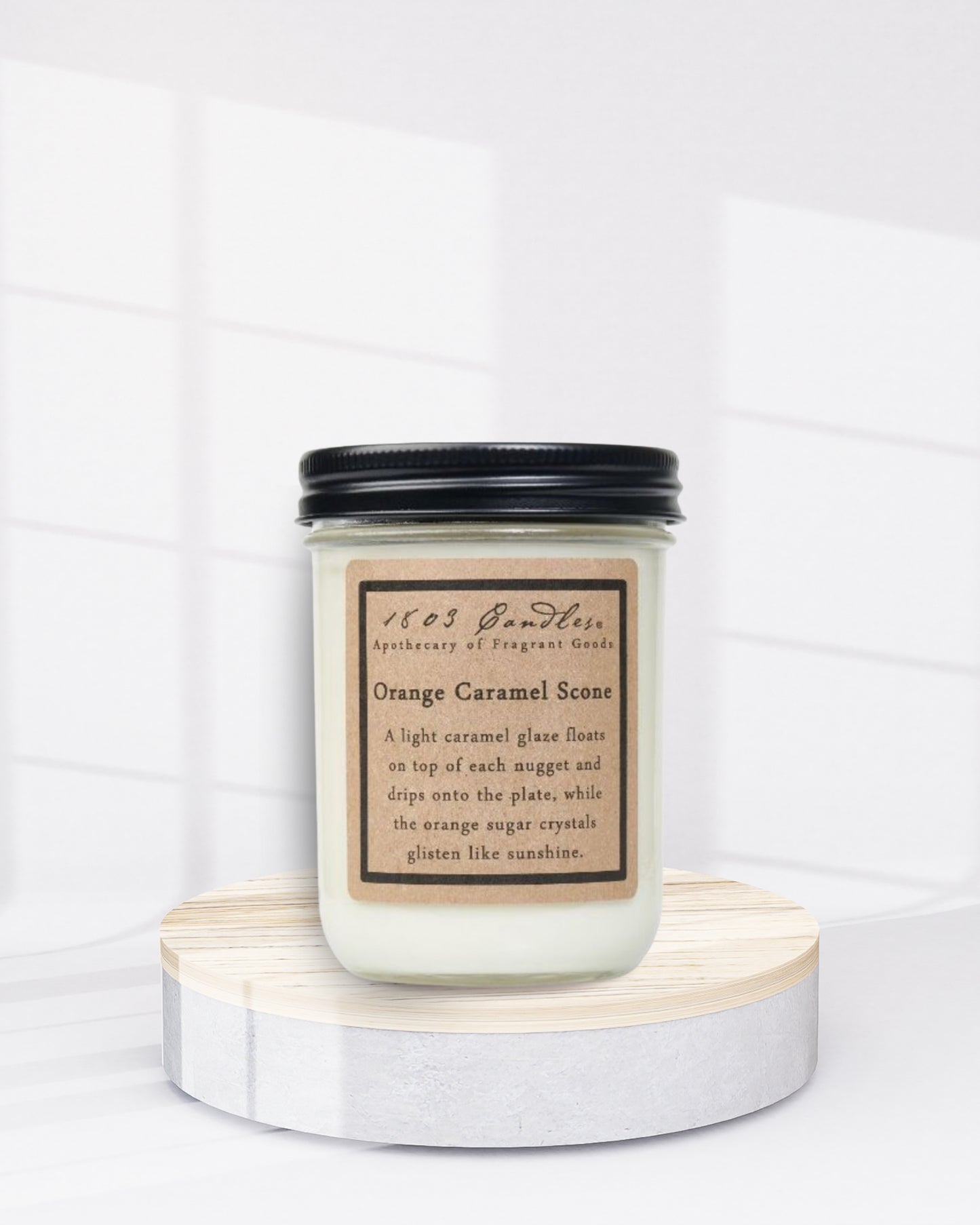Orange Caramel Scone Candle