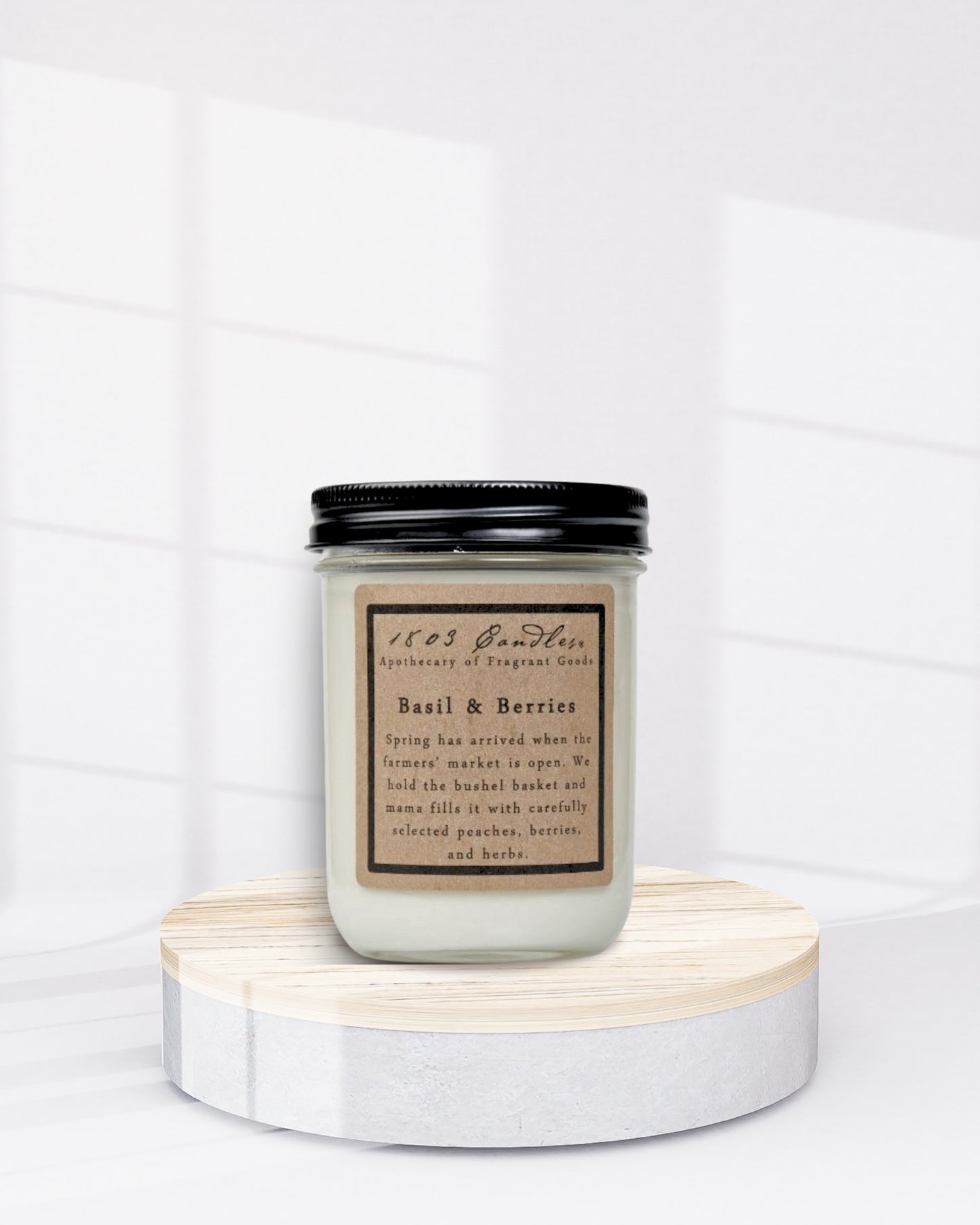 Basil & Berries Candle