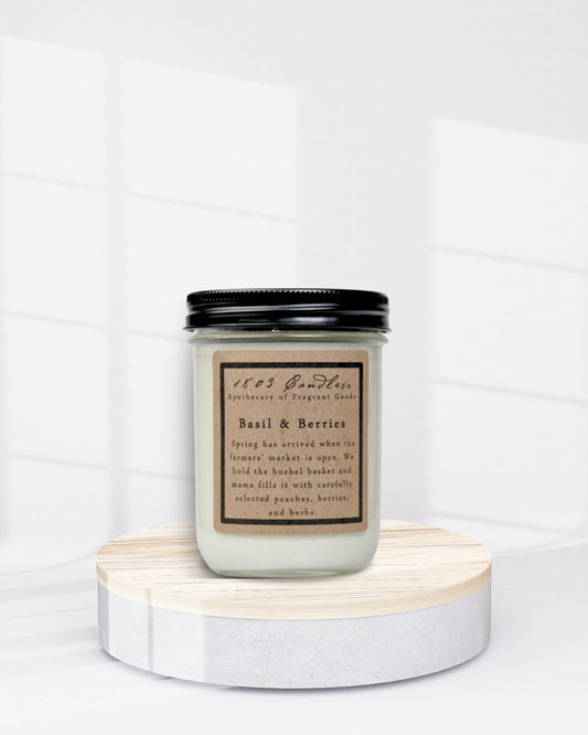 Basil & Berries Candle