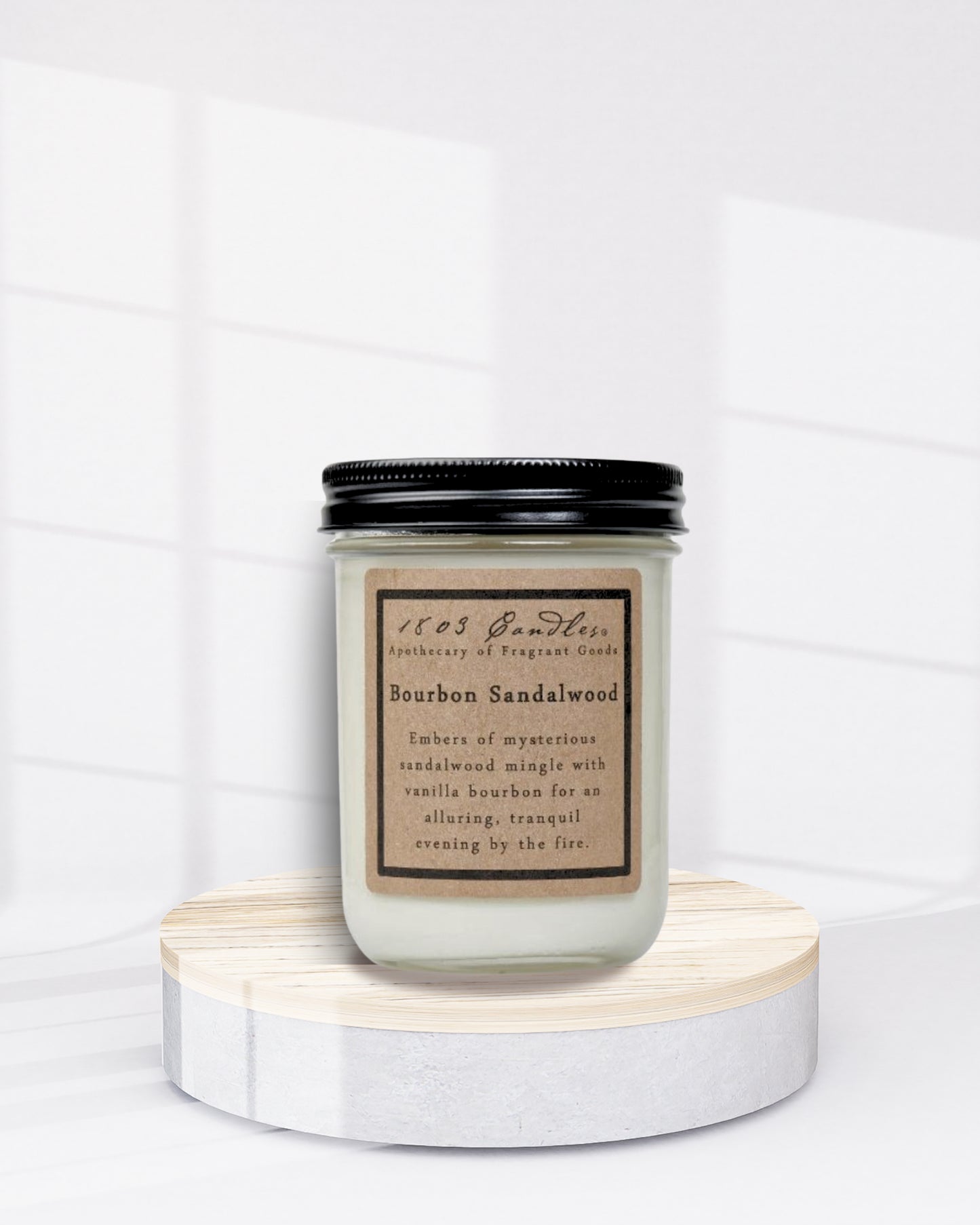 Bourbon Sandalwood Candle