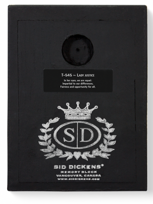 Lady of Justice Sid Dickens