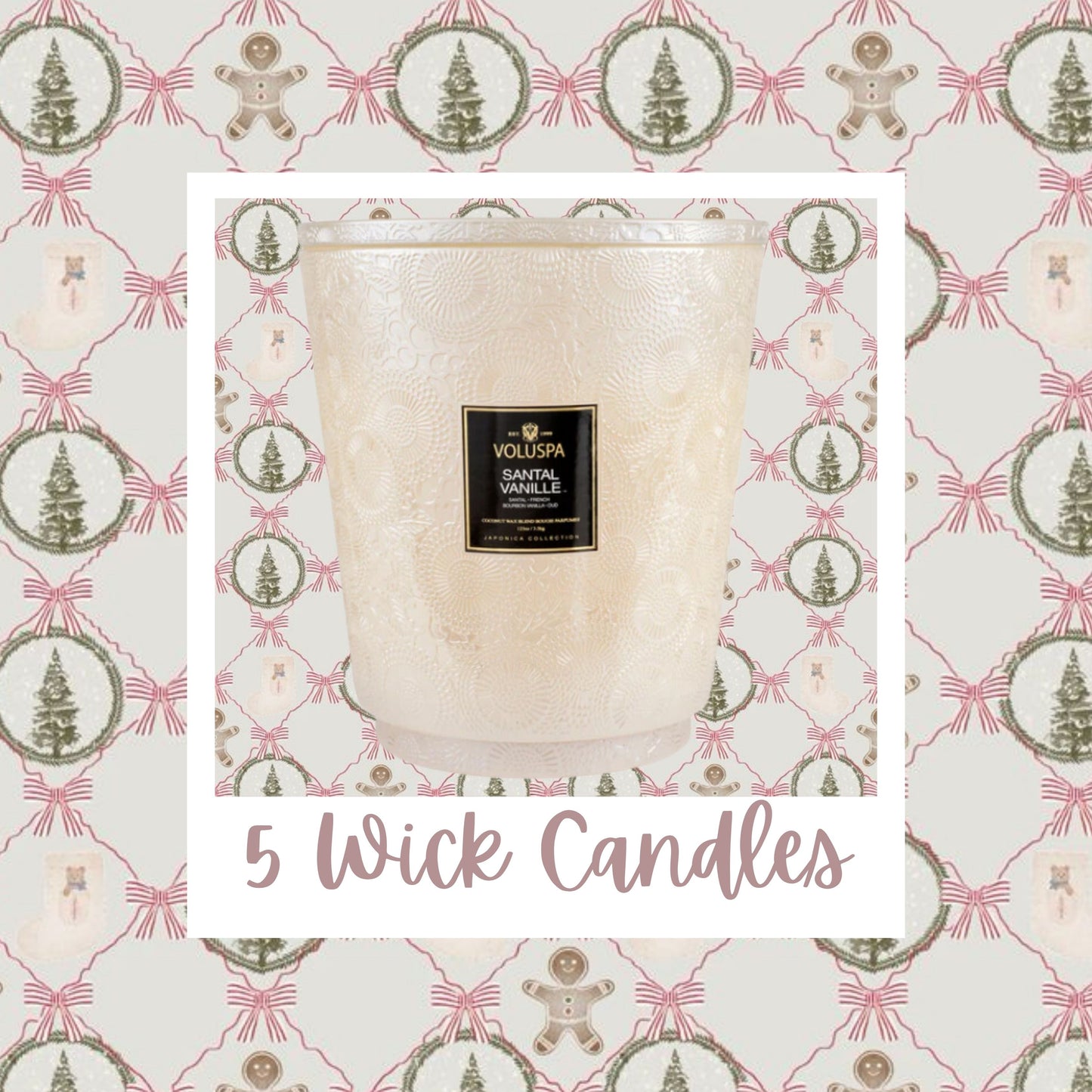 5 Times the Warmth- 5 Wick Bundle Gift