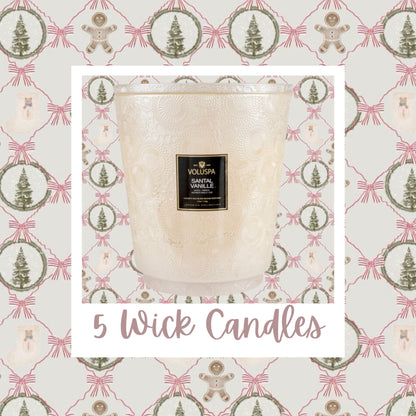 12 times the Warmth- The Dozen 5 Wick Bundle Gift