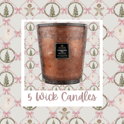 12 times the Warmth- The Dozen 5 Wick Bundle Gift