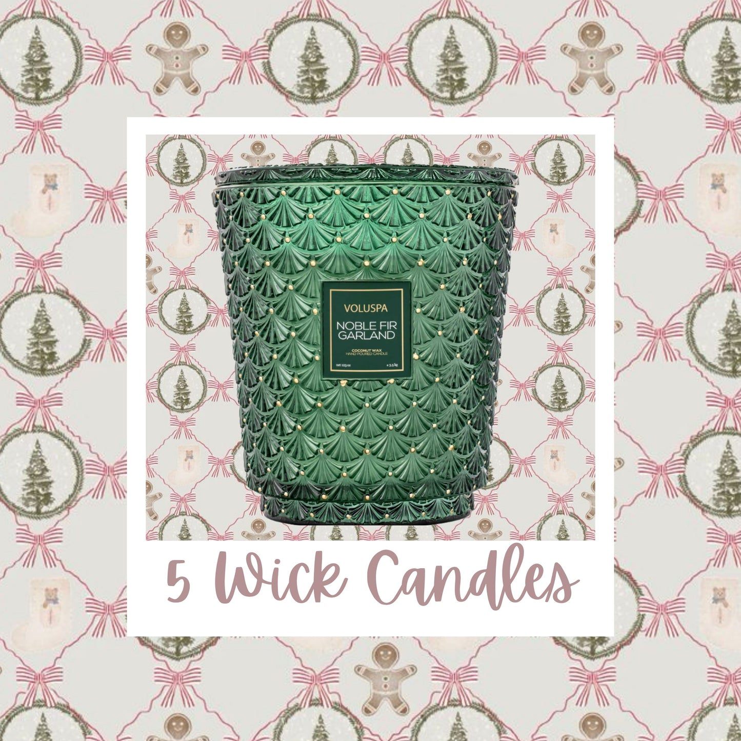 5 Times the Warmth- 5 Wick Bundle Gift