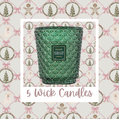 5 Times the Warmth- 5 Wick Bundle Gift