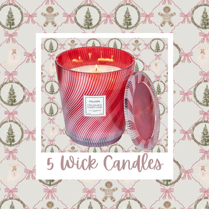 12 times the Warmth- The Dozen 5 Wick Bundle Gift