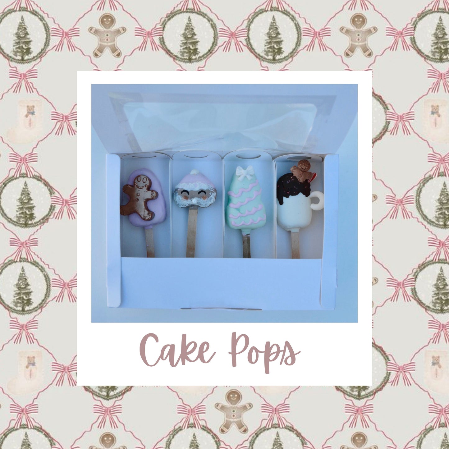 Christmas Cake Pops Gift Set