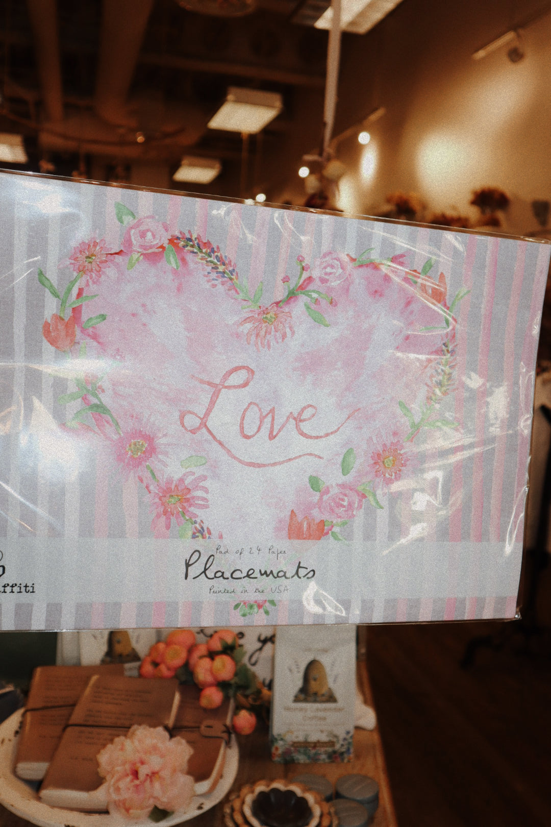 Paper Placemats- Valentine's Day