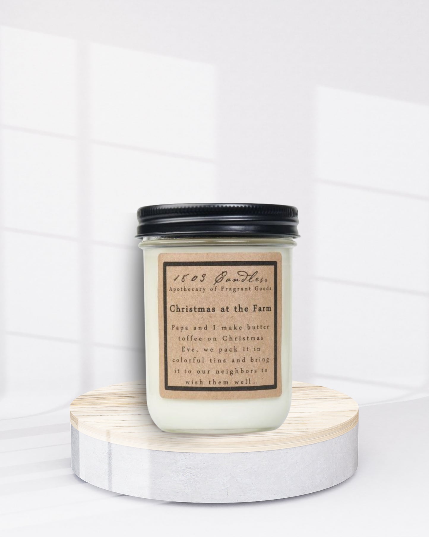 Christmas At the Farm Candle