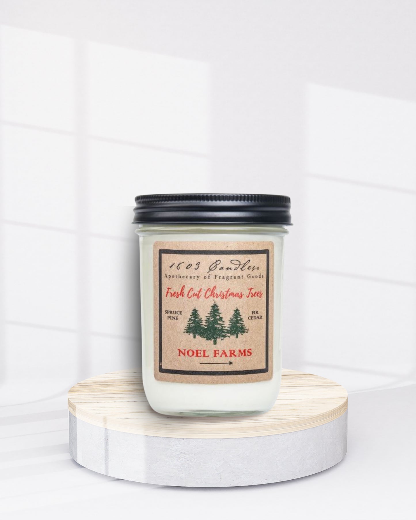 Fresh Cut Christmas Trees Candle