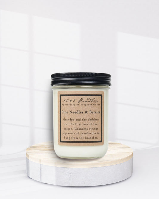 Pine needles & berries Candle