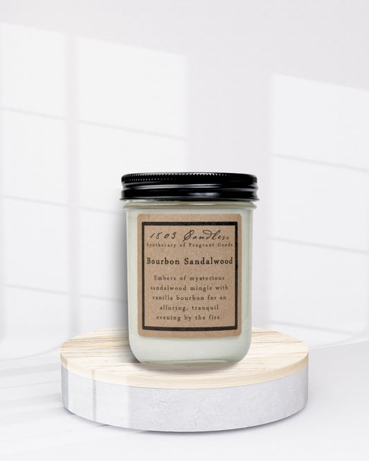 Bourbon Sandalwood Candle