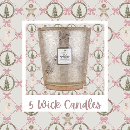 12 times the Warmth- The Dozen 5 Wick Bundle Gift