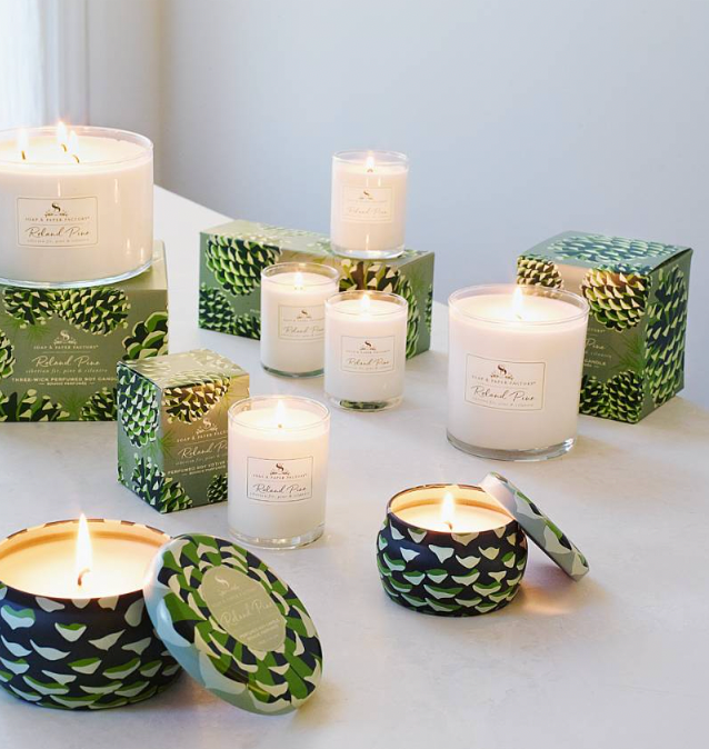 VOTIVE PINE SCENT CANDLE