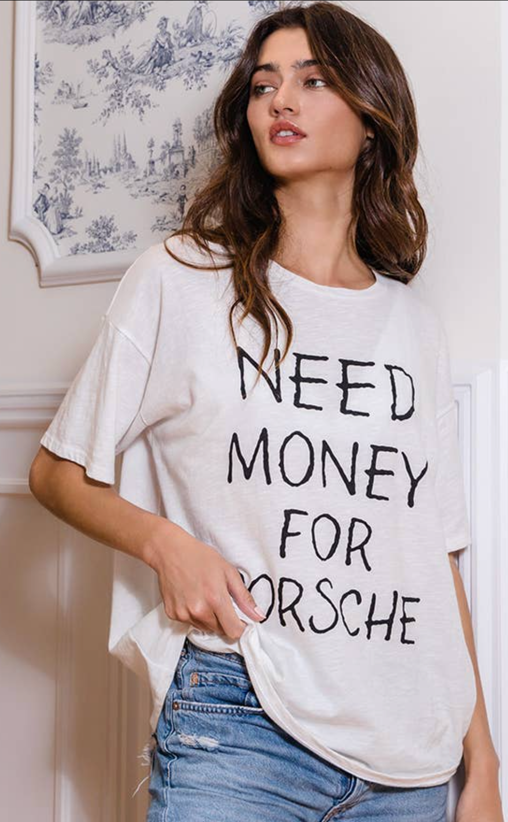 "Need money for Porsche"