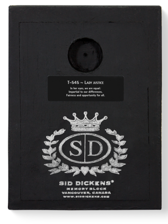 Lady of Justice Sid Dickens